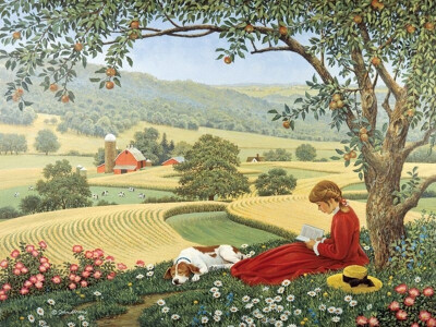  【John Sloane 油画】