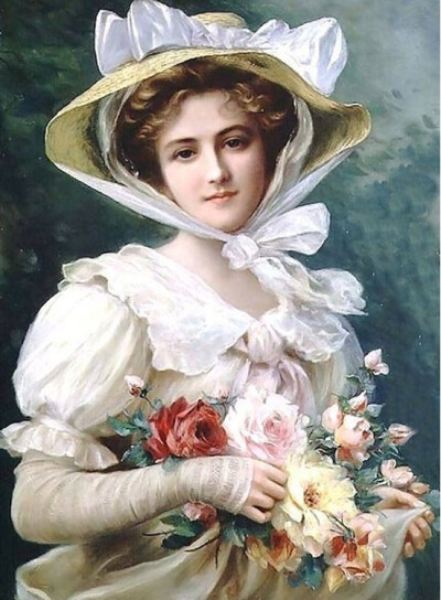 【法国 Emile Vernon 油画