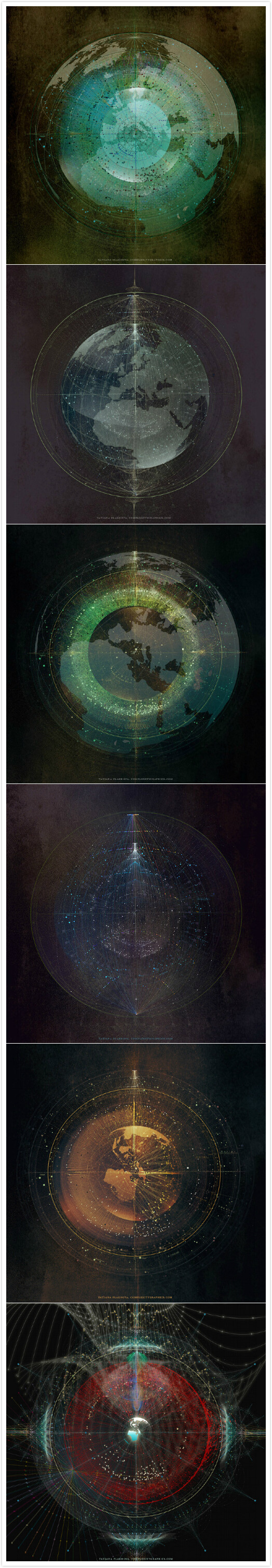 ORBITAL MECHANICS by Tatiana Plakhova 数据可视化表现的轨道力学（Orbital Mechanics）之美 | Tatiana Plakhova（俄罗斯）