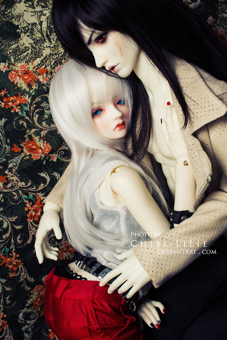 日本玩具sd娃娃情侣人形偶