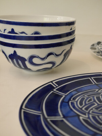 Platane-Blue and white bowl青花碗