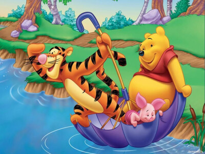 Pooh and Tigger