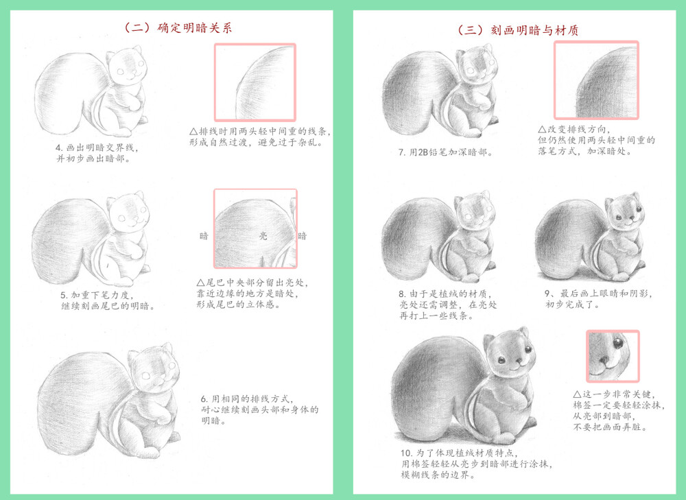 植绒小松鼠