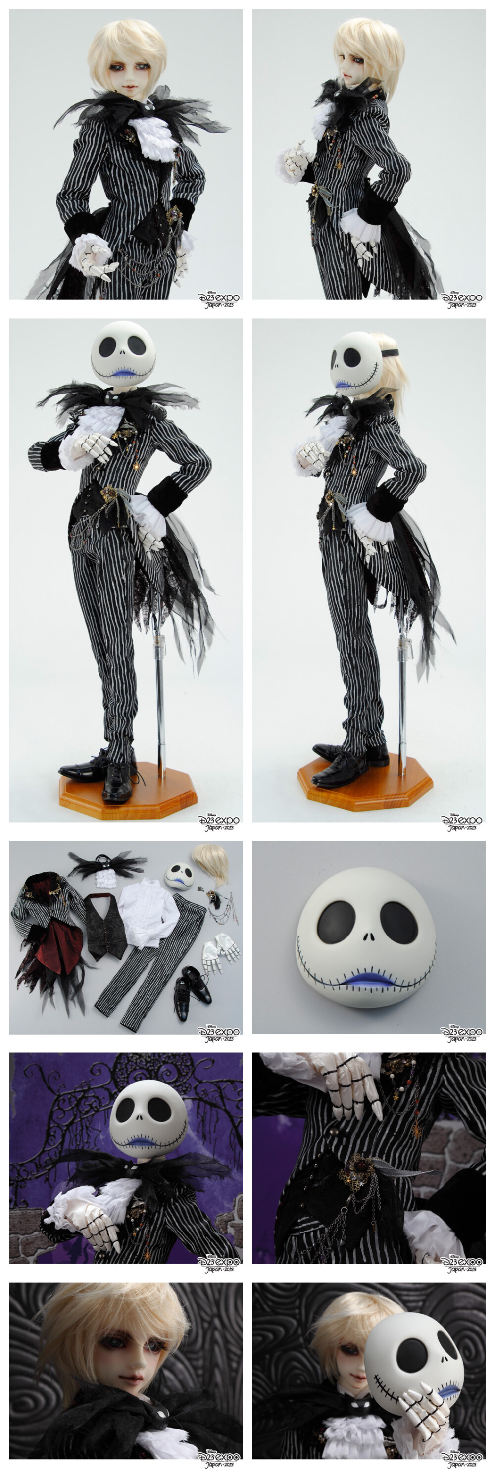 D23 Expo Japan纪念版V社SD17 Special customized Model - Jack Skellington