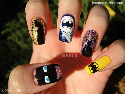 Batman Nails