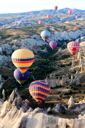 Hot air balloon ride!