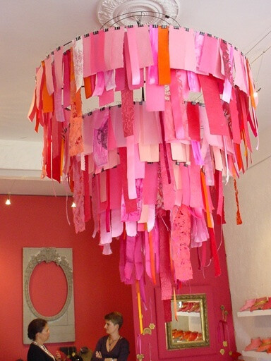 paper/abric chandelier/mobile