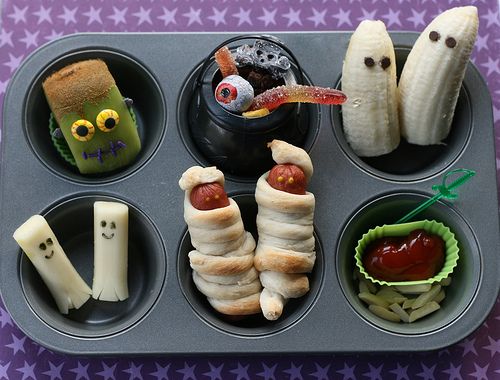 Halloween meal. Love this!!!