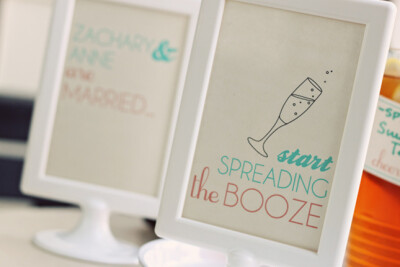 Start Spreading the Booze Bar Sign