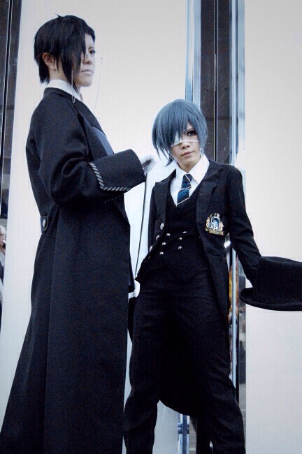 黑执事、cosplay、夏尔coser黑蜜