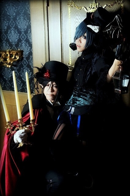 黑执事、cosplay、夏尔coser黑蜜