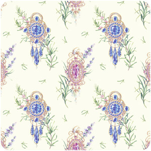 俄罗斯艺术家Natalia Tyulkina的甜美风格水彩壁纸集——共收录120 张图片。其中水彩美食等58张、壁纸60张、平铺效果图2张。专辑前半部分为单图，后半部分为壁纸。画家用单个元素构图成壁纸，无论单图还是壁纸都十分赏心悦目，适合网站做无缝背景平铺。（画家主页：http://tyulkina.com/）