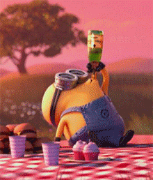 黄豆豆❤小黄人《卑鄙的我》（图片来自网络）