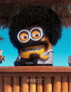 黄豆豆❤小黄人《卑鄙的我》（图片来自网络）