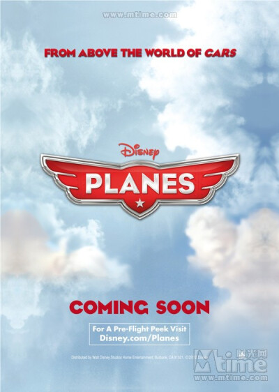 【飞机总动员 The Planes 2013】汽车总动员的衍生之作，虽然剧情老土但是依旧强力卖萌。美国梦不死！