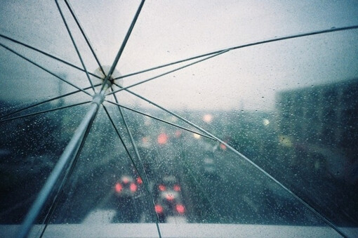 城市在下雨，而我在想你