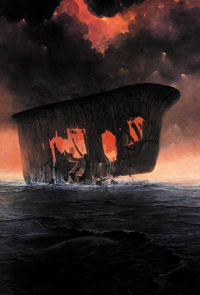 Zdzisław Beksiński作品