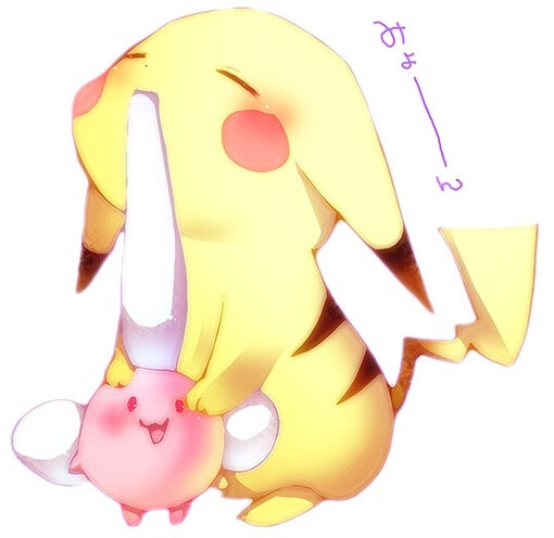 收集了好久的p站的皮卡丘图片~