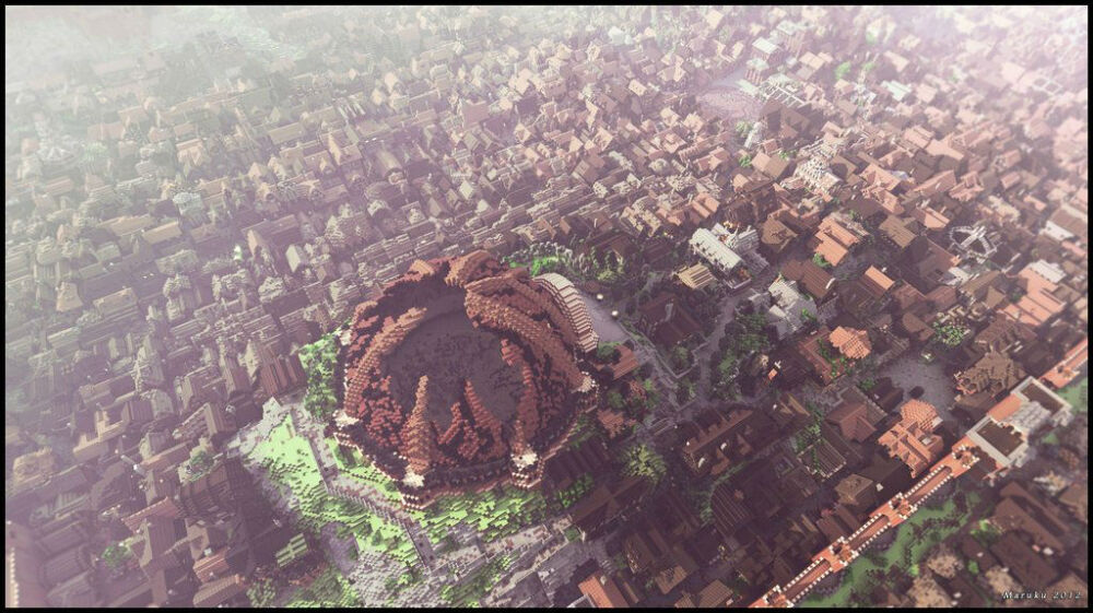 《冰与火之歌》———君临城 minecraft