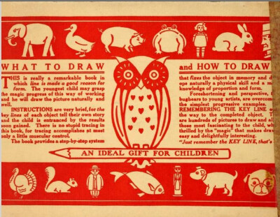 1913年的绘画册「What to draw and how to draw it」