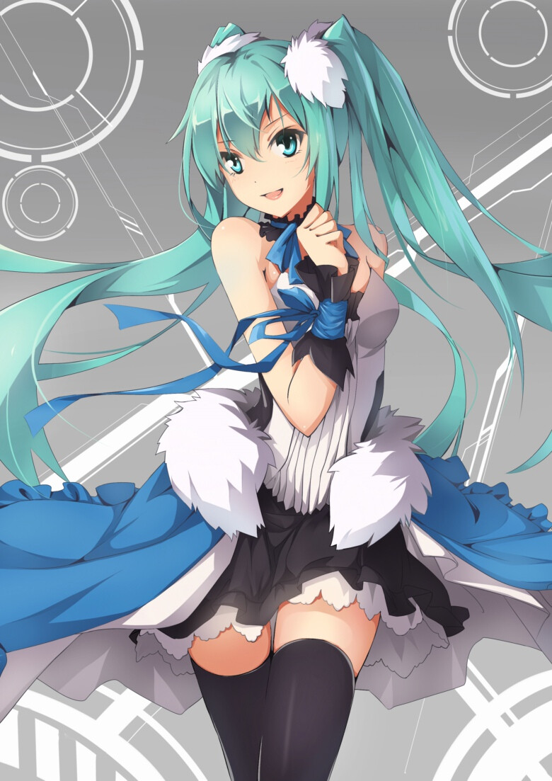 第七龙神初音 二次元 p站 初音未来