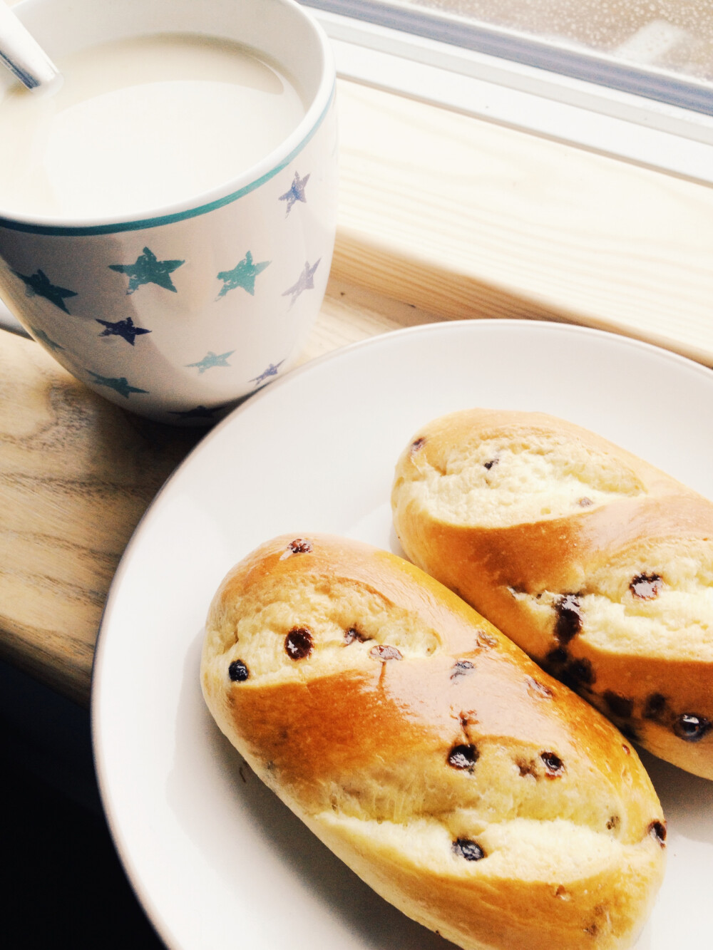 Coffee &amp; Chocolate chip Brioche