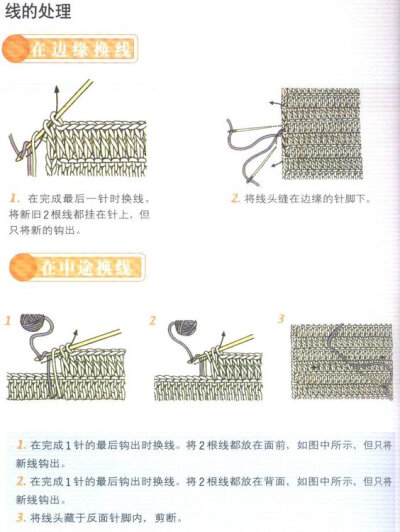 钩针图解，初学者必备