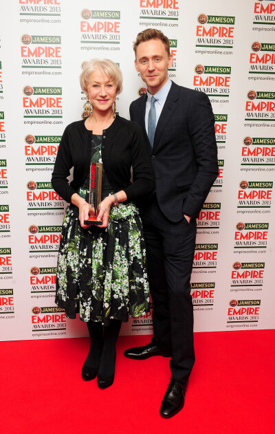 Dame Helen Mirren&amp;Thomas William Hiddleston at the EMPIRE