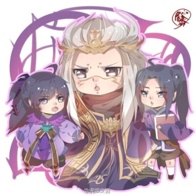 仙剑五前传 龙冥兄弟俩和舅舅。。。