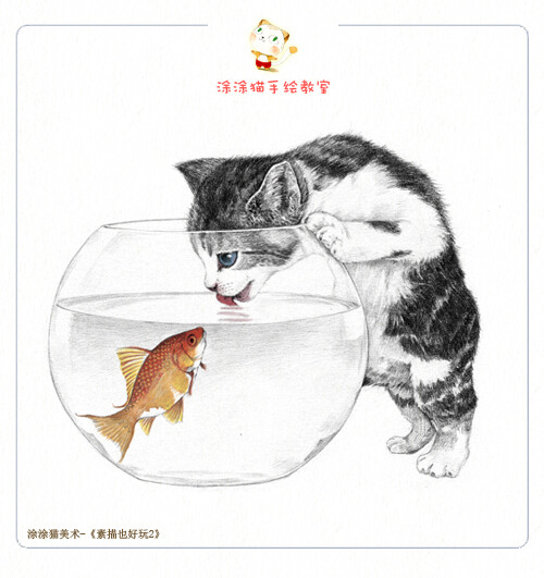 #涂涂猫手绘教室# 新书制作中《素描也好玩2》即将上市