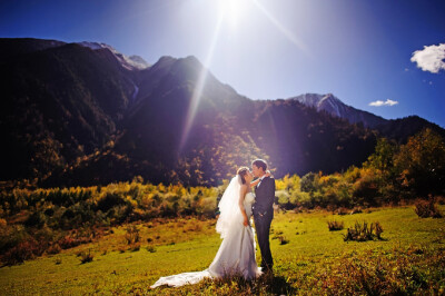 和你，约定，这一生相守，一起去看遍山水美景，2013豆丁影像红叶旅行婚纱照。