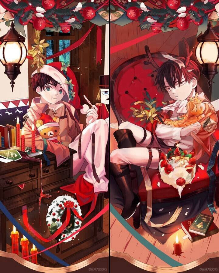 进击的巨人进撃の巨人利艾圣诞快乐