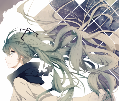 Hold On to your Color p站 二次元 原创 初音未来 miku