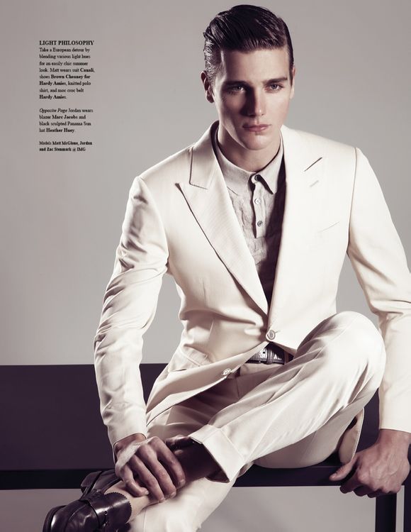 美国男模Matt McGlone by Brent Chua for Fashionisto