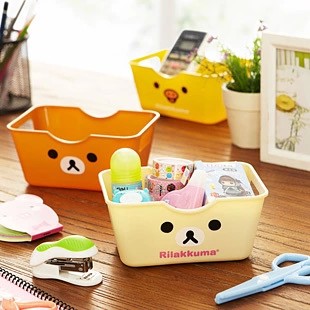 收纳盒。轻松熊。桌面摆件。http://item.taobao.com/item.htm?id=36434088022