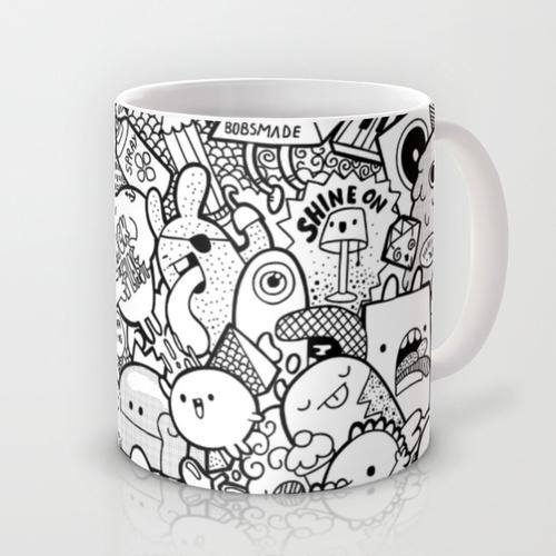 doodle mug