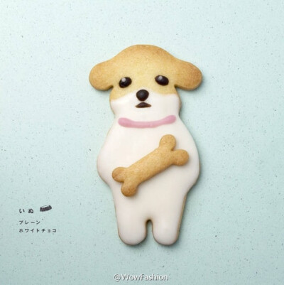 日本 Henteco 洋菓子店所推出的动物外形cookies「好好吃的样子!」「都不忍心吃了‼」