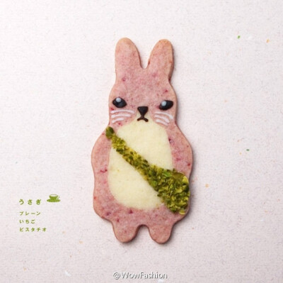 日本 Henteco 洋菓子店所推出的动物外形cookies「好好吃的样子!」「都不忍心吃了‼」