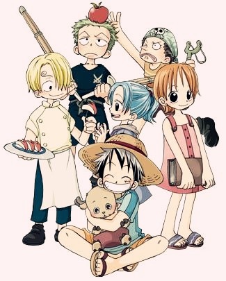 One Piece、海贼王 童年