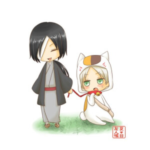 夏目友人帐  被的场圈养的夏目