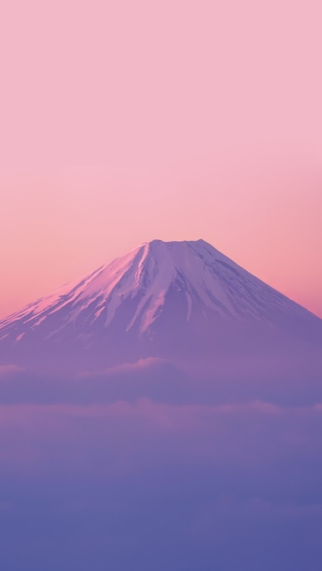 iPhone5壁纸、日本风景、富士山