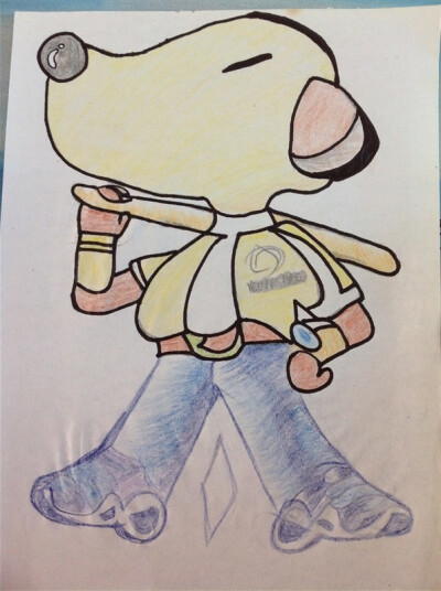 插画 手绘 彩铅