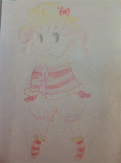 插画 手绘 彩铅