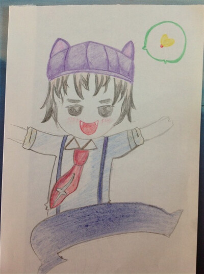 插画 手绘 彩铅