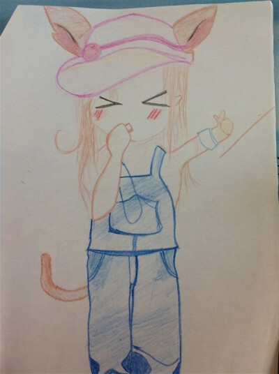 插画 手绘 彩铅