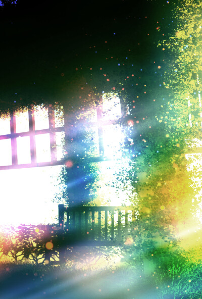 光彩 sunsetのリメイクです。今回は彩度落として落ち着いた雰囲気にしてみました p站 二次元 原创 风景 壁纸 光 绮丽