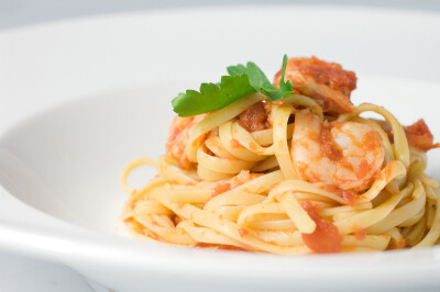 Spicy Prawn And Tomato Pasta