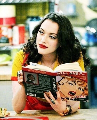 《 Broke Girls》Max(Kat Dennings扮演)，我的女神啊！！