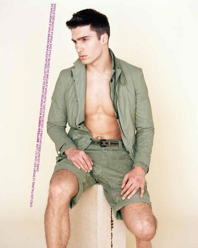 塞尔维亚男模Mario Loncarski by Bruno Staub for Tetu April 2011