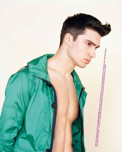 塞尔维亚男模Mario Loncarski by Bruno Staub for Tetu April 2011